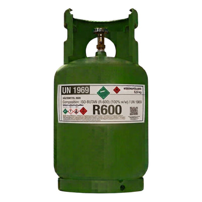 R600A Refrigerant Commercial Refrigeration 5.5kg Cylinder