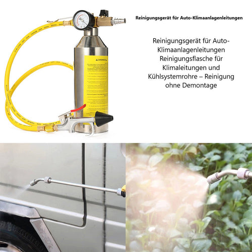 Automotive AC Flushing Kit 220 PSI Canister